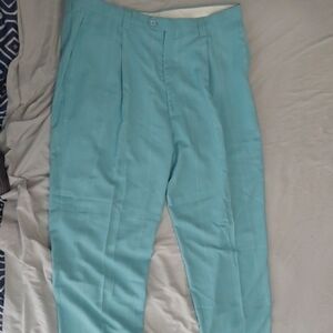 Men's Turquoise Dress Pants